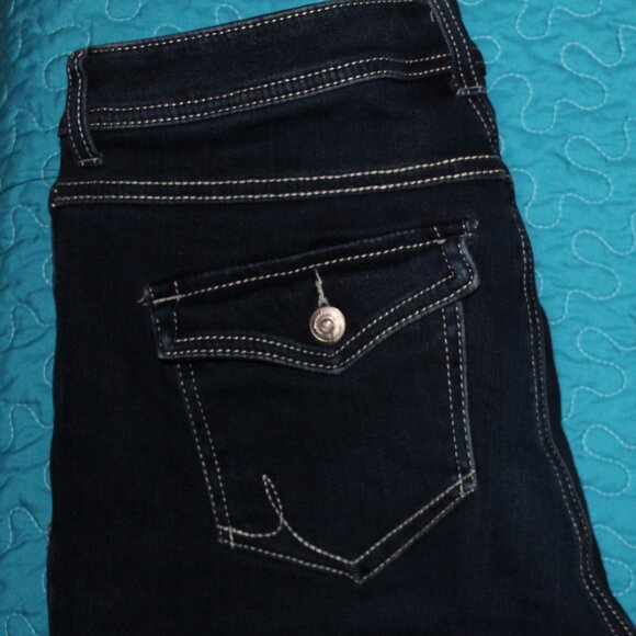 INC Denim Boot Leg Curvy Fit Size 10 (RN134190) - Picture 4 of 8